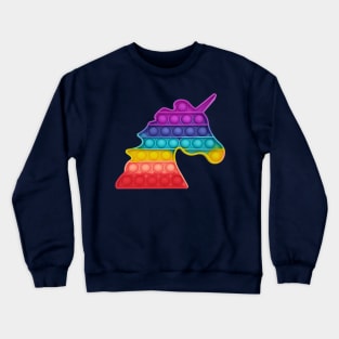 Pop it unicorn Crewneck Sweatshirt